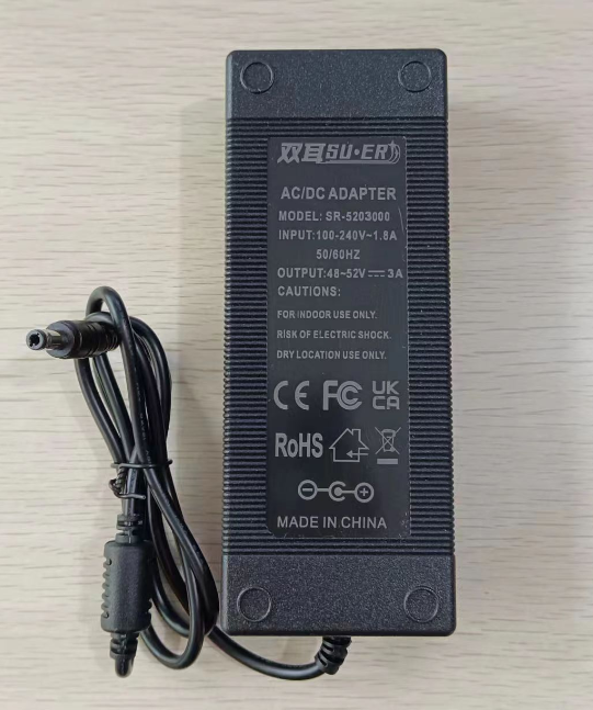 双耳48V3A标口 5.5*2.5口显示器 监控适配器