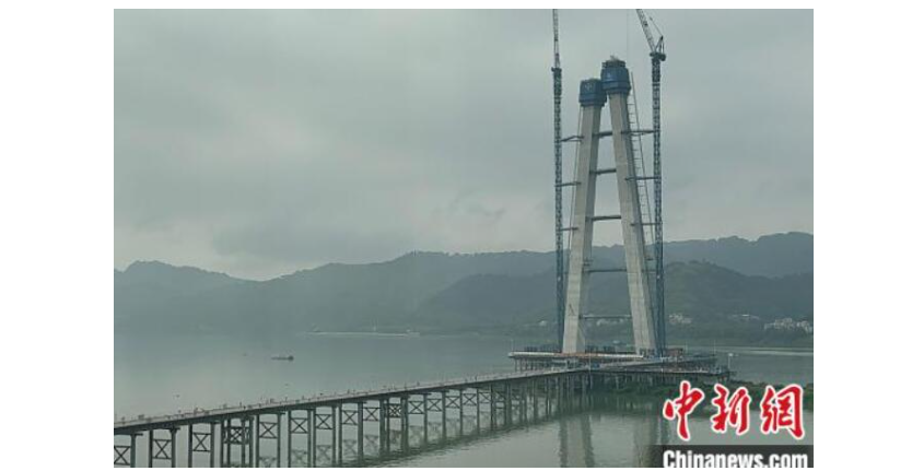 世界首座独塔大跨径空间缆斜拉－悬索协作体系桥藤州浔江大桥年底封顶