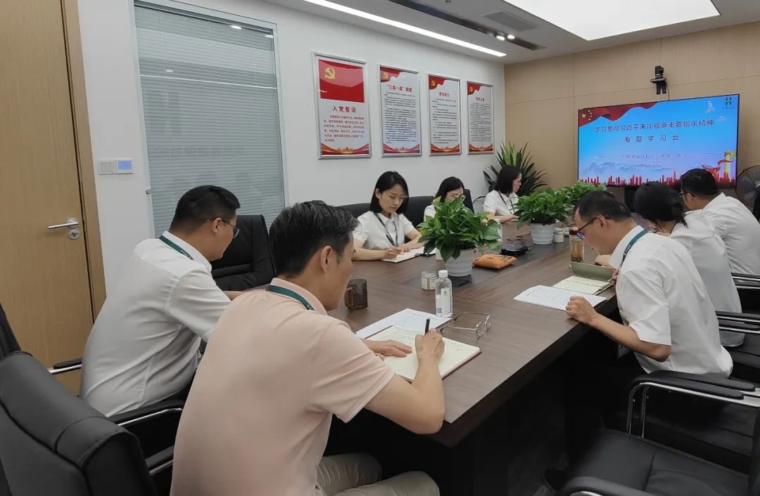 保险经纪党支部开展学习贯彻习近平总书记来川视察重要指示精神主题党日活动