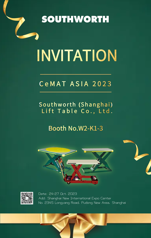 This October 24-27th, we are exhibiting at CeMAT ASIA 2023 at Shanghai New International Expo Center