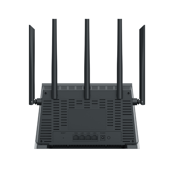 磊科POWER 30AX 5天线AX3000全千兆双频立式WiFi6路由器