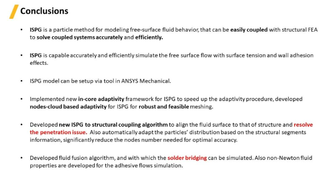 LS-DYNA中自適應ISPG方法的新進展及其應用--回流焊、膠粘劑流動和涂層模擬