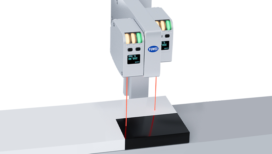 FSD11 digital laser displacement sensor with perfect precision and speed