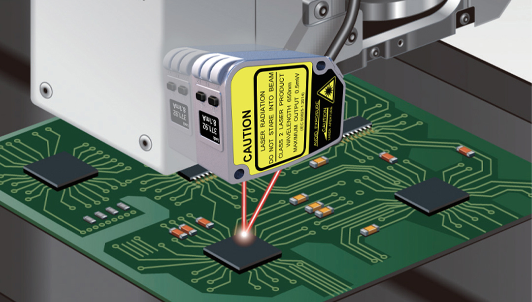 FSD11 digital laser displacement sensor with perfect precision and speed