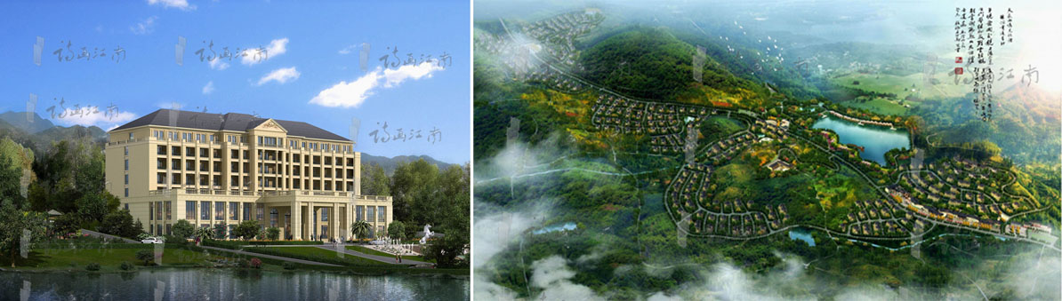 安徽省宣城白马山庄旅游度假区(高尔夫) 总体规划