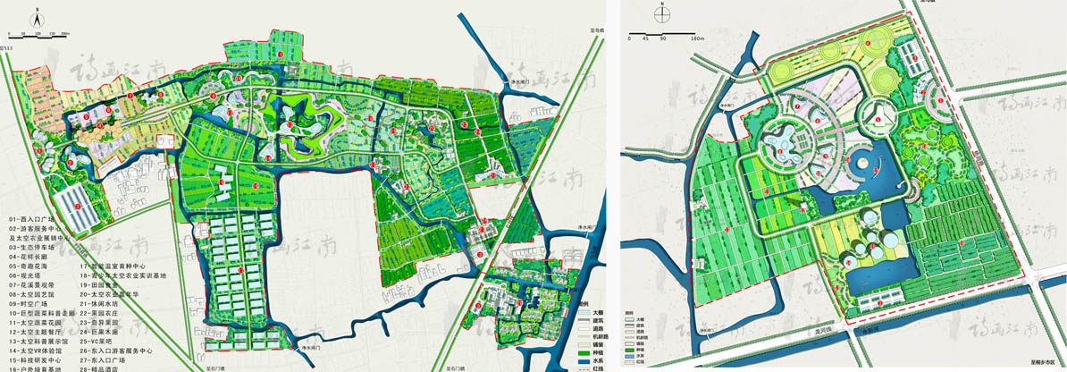 桐乡太空创意农场总体规划
