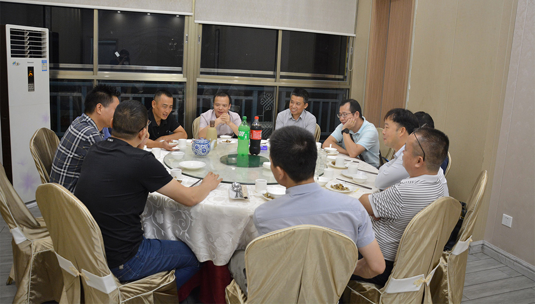 Together, unity and friendship, rich intelligent October group building dinner