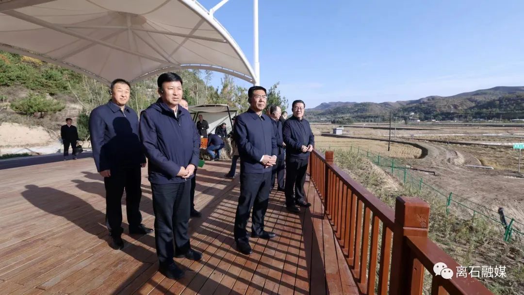 吕梁市县两级乡村旅游重点村建设观摩团在离石参观学习我司设计项目