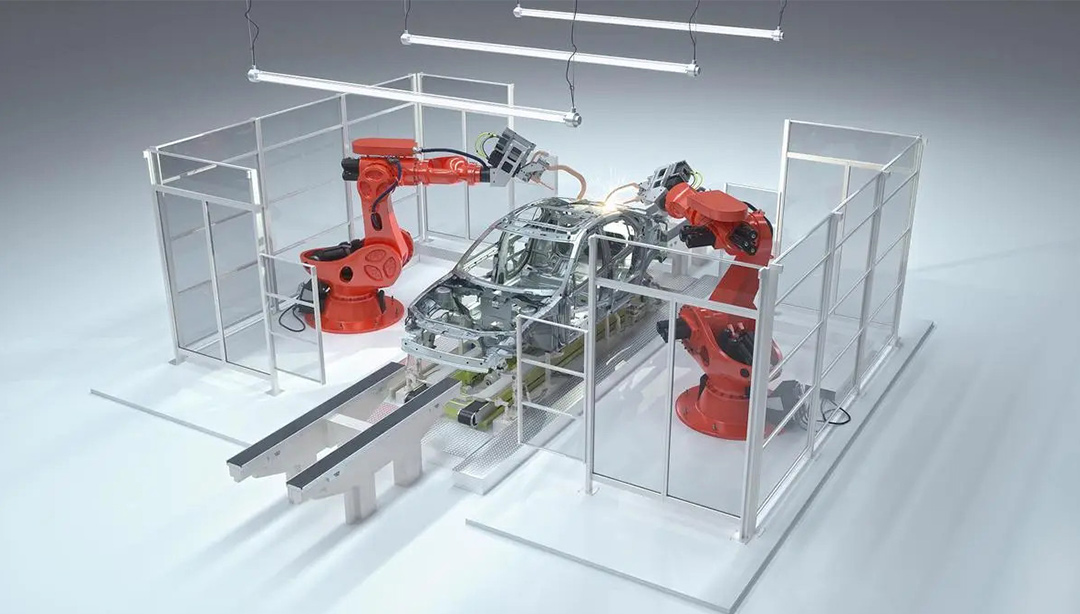 3D视觉引导工业机器人上下料，助力汽车制造业实现智能化生产