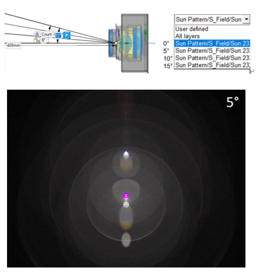 使用Ansys Speos進行智能手機鏡頭雜散光分析