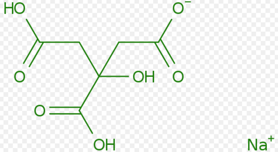枸櫞酸鹽Citrates | 枸櫞酸單鈉，枸櫞酸二鈉、枸櫞酸鈉、枸櫞酸鎂YAO用①