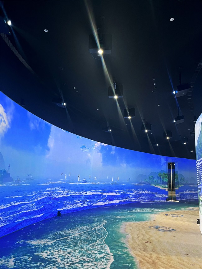 山海之城，国际梅沙，赢康科影达参与打造小梅沙品牌沉浸式展厅