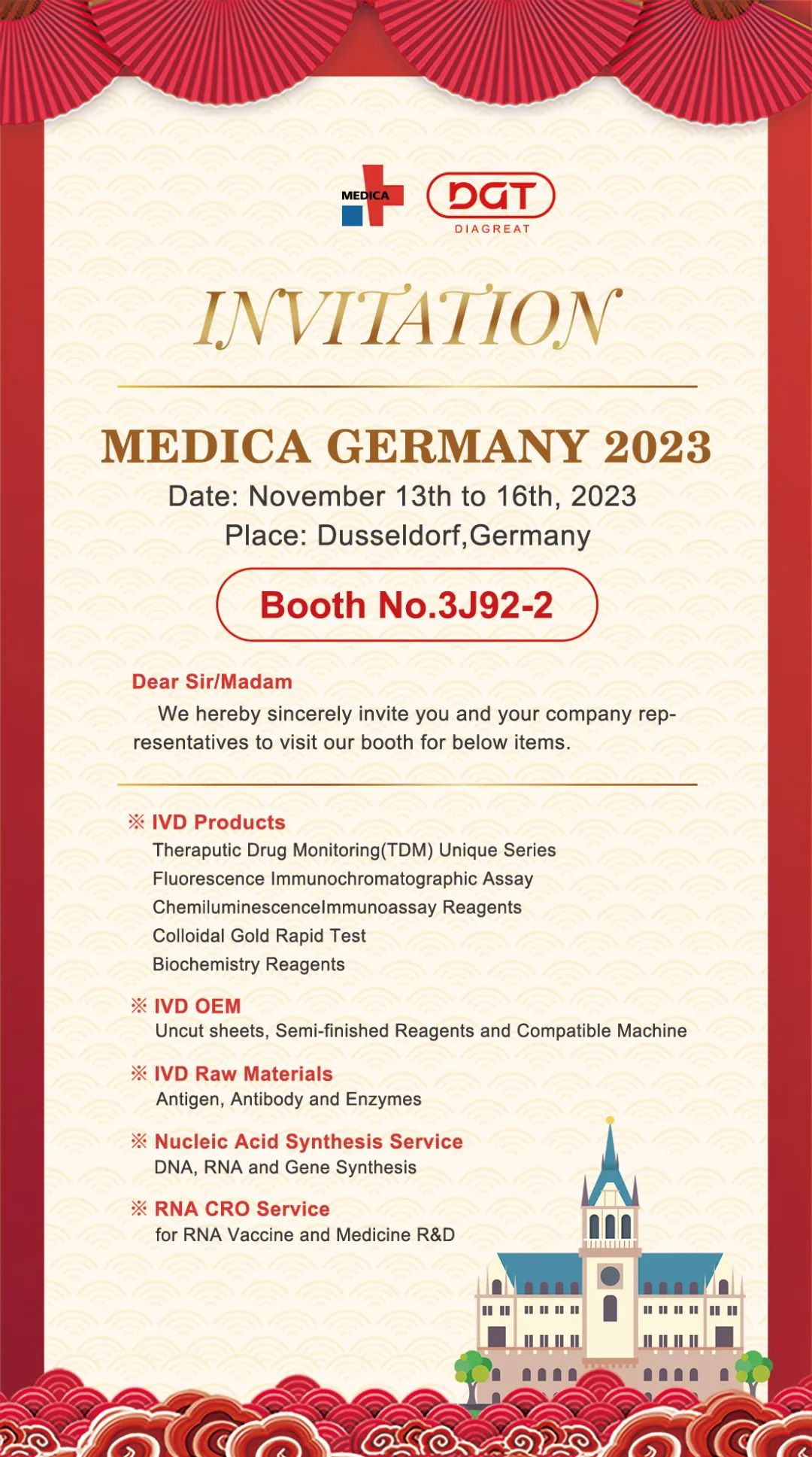 MEDICA 2023 Conference Invitation|Diagreat Invites You to Attend