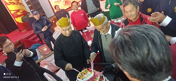 武联社秘书长李振啟应邀参加北京四民武术社123周年庆祝活动