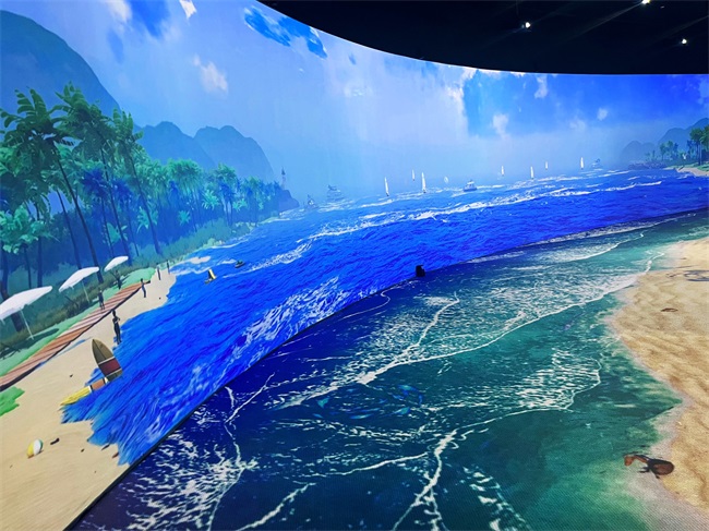 Wincomn Krinda Projector Participated in Building the Xiaomeisha Immersion Exhibition Hall