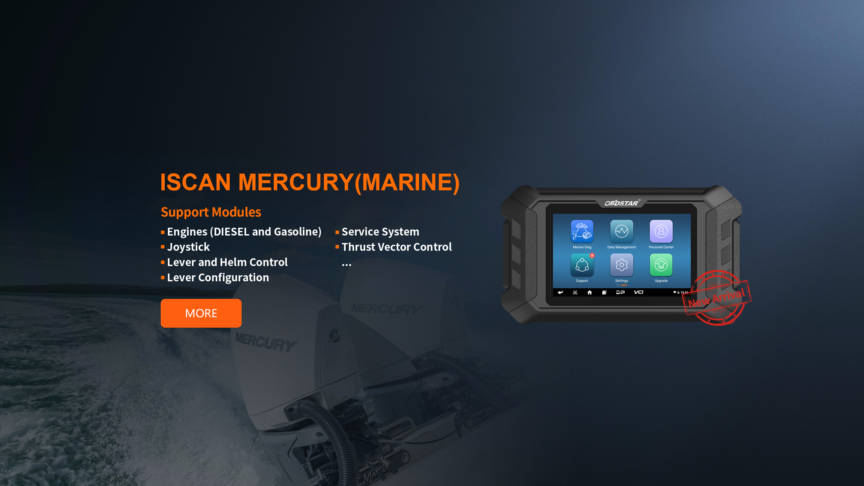 ISCAN MERCURY (MARINE)