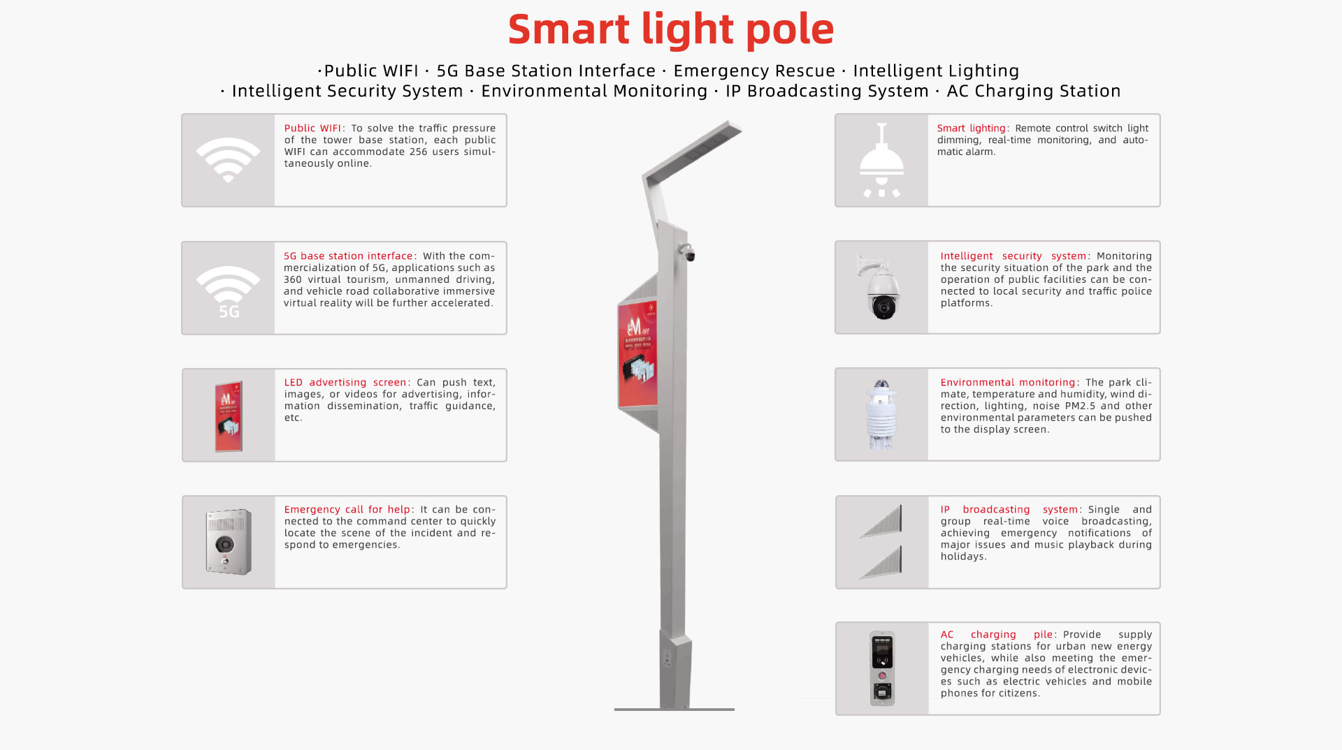 Smart Lighting Pole Control Solution