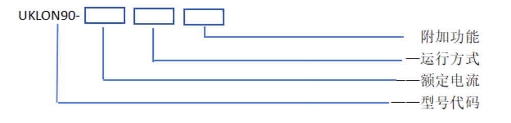 UKLON90低压马达保护器产品选型