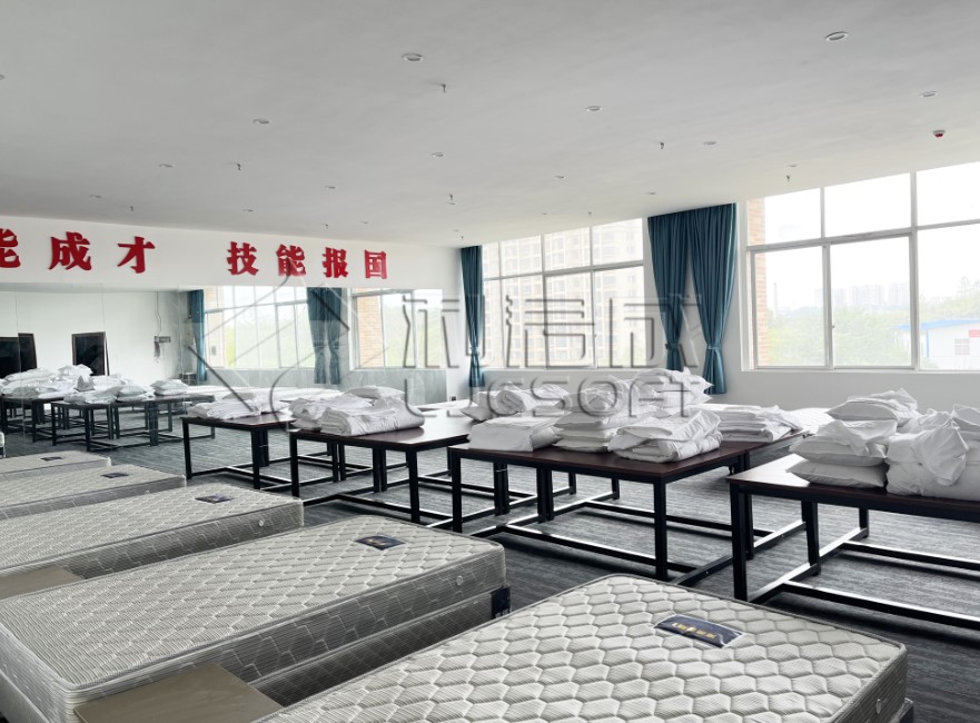 湖南九嶷职业技术学院酒店管理“理虚实”一体化实训室项目顺利完工！