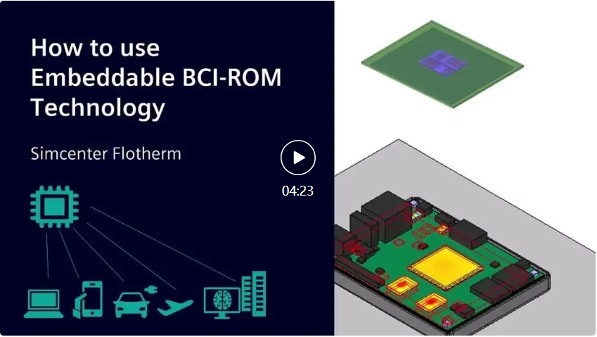 【技术应用】嵌入式 BCI-ROM 技术：用于三维 CFD 电子热仿真的降阶热模型