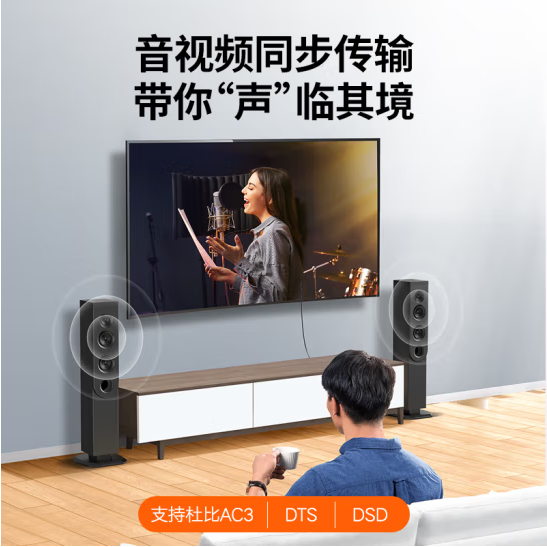 绿联90811 HDMI1.3网线延长器50米