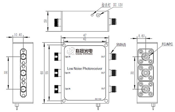 多通道PIN光探测模块