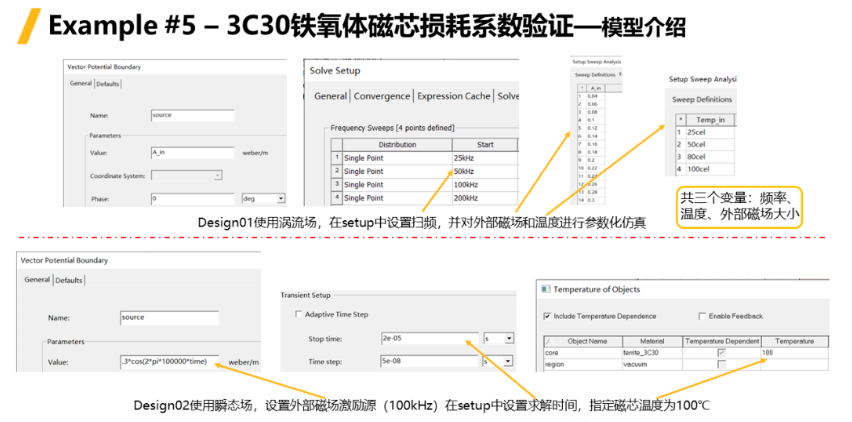 Ansys Maxwell中鐵芯損耗計算方法總結(jié)-Part2