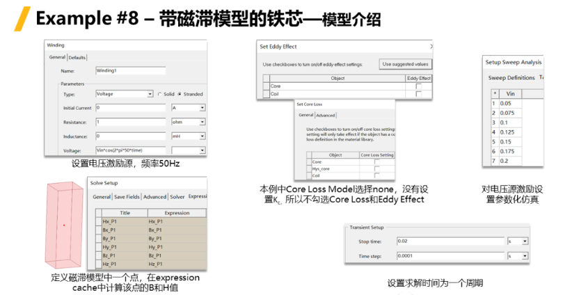 Ansys Maxwell中鐵芯損耗計(jì)算方法總結(jié)-Part3