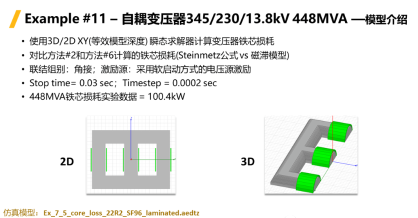 Ansys Maxwell中鐵芯損耗計(jì)算方法總結(jié)-Part4