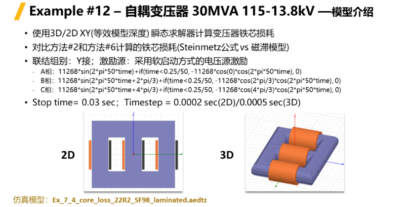 Ansys Maxwell中鐵芯損耗計(jì)算方法總結(jié)-Part4