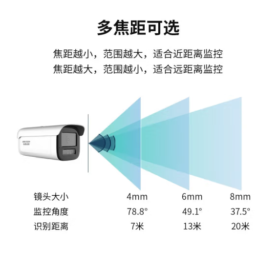 海康DS-2CD3T66WDV3-L（POE）600万-枪式监控头