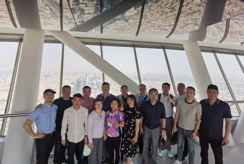Dragon World Saudi Arabia visited by Chinese businesses.