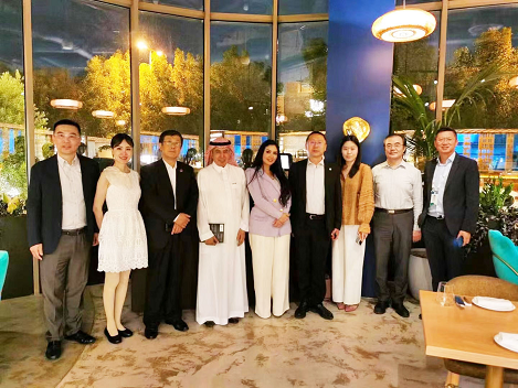 Chinese Delegations at the 10th Arab-China Business Conference Visit  Dragon World Saudi Arabia