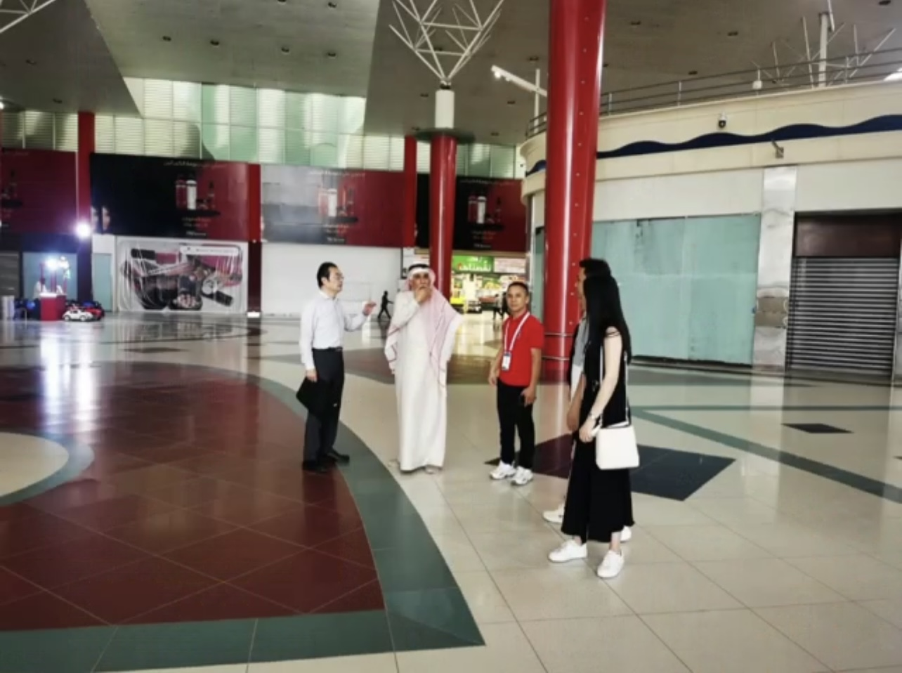 Chinese Delegations at the 10th Arab-China Business Conference Visit  Dragon World Saudi Arabia
