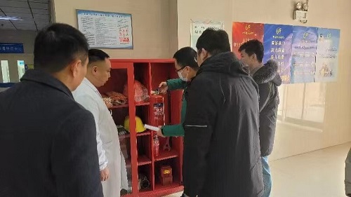 合肥市卫健委一行赴长丰县中医院开展安全生产督导检查