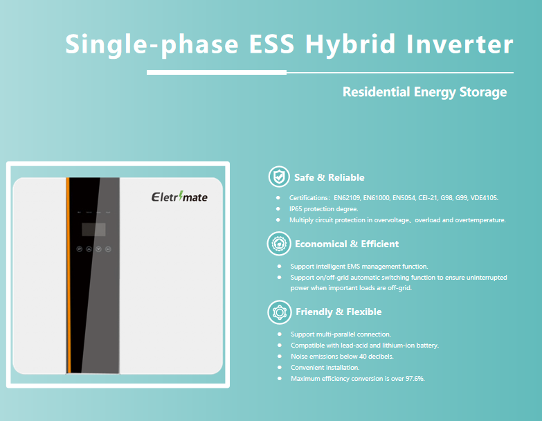 Single-phase ESS Hybrid Inverter