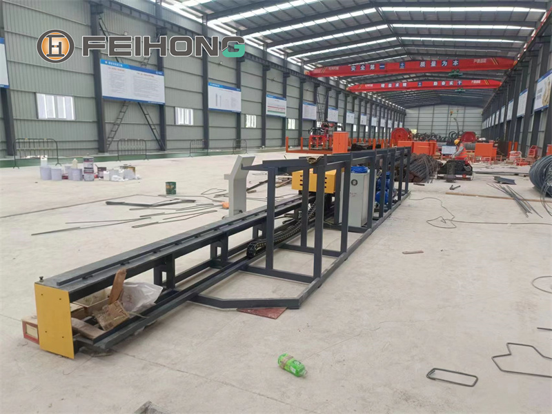 飞宏3套数控钢筋加工设备设备助力国际高铁项目建设