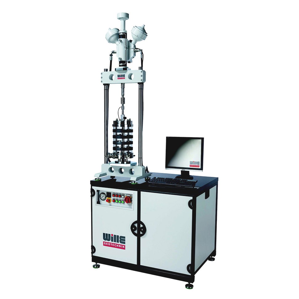 Servo Hydraulic Dynamic Triaxial Testing System