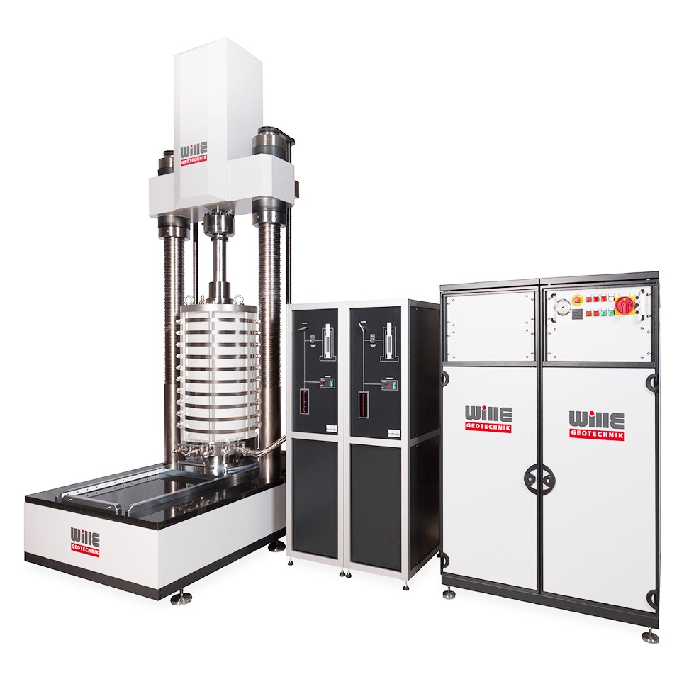 Large Scale DynamictTriaxial Testing System 