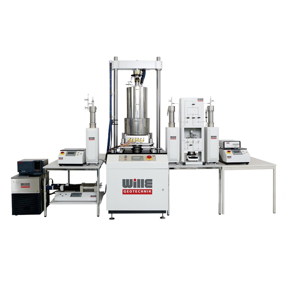 Gas Hydrate Triaxial Testing System