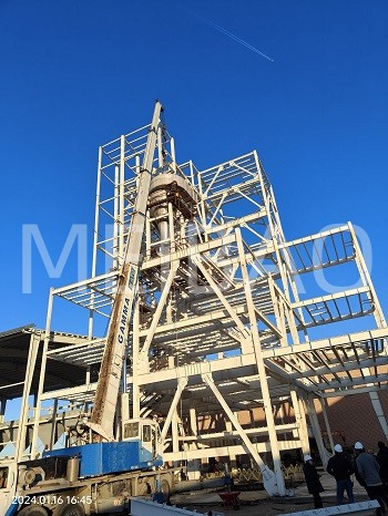 洗衣粉项目开始建设