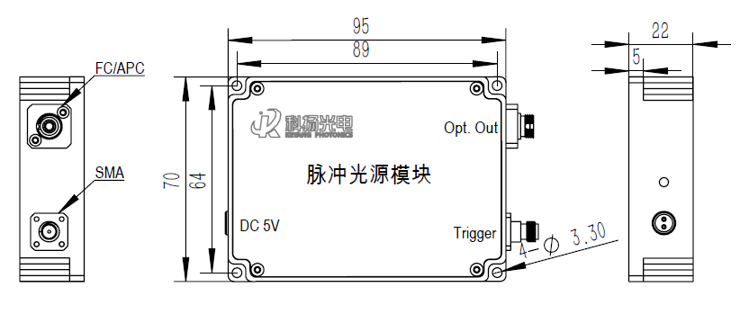 单波长脉冲光源