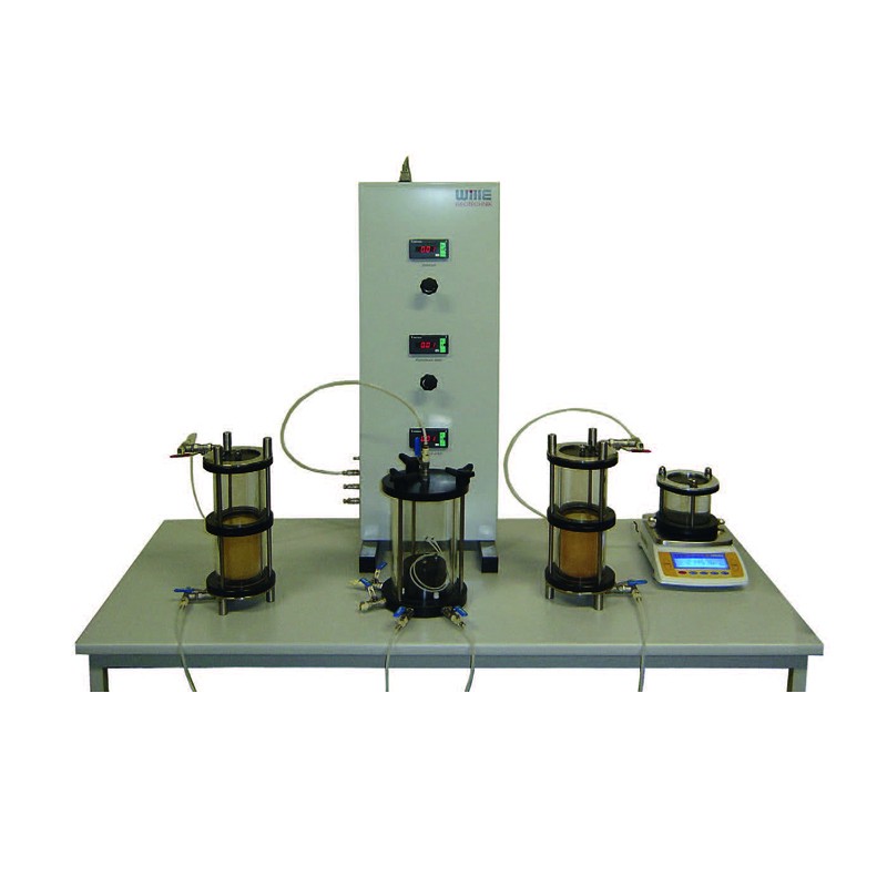 Permeability Test Systemfor Corrosive Fluids / Large Volume