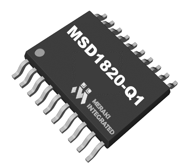 国内首款！MSD1820-Q1单晶车规级双通道30mΩ高边开关正式发布！