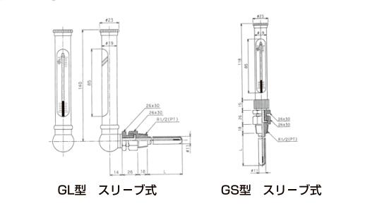 玻璃温度计GL右下精器MIGISHITA