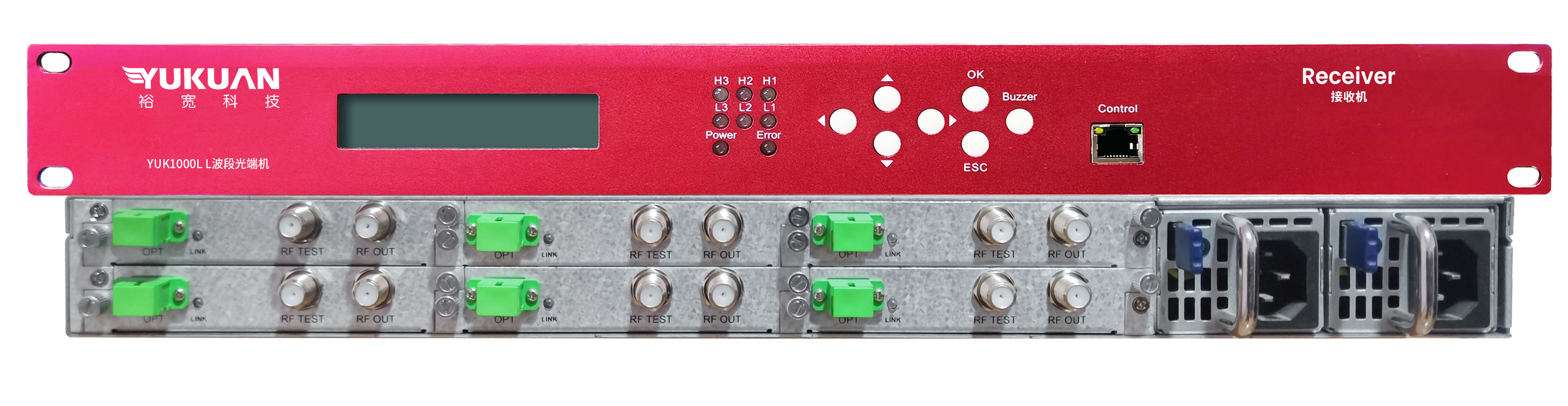 Indoor L-band RF Over Fiber Converter