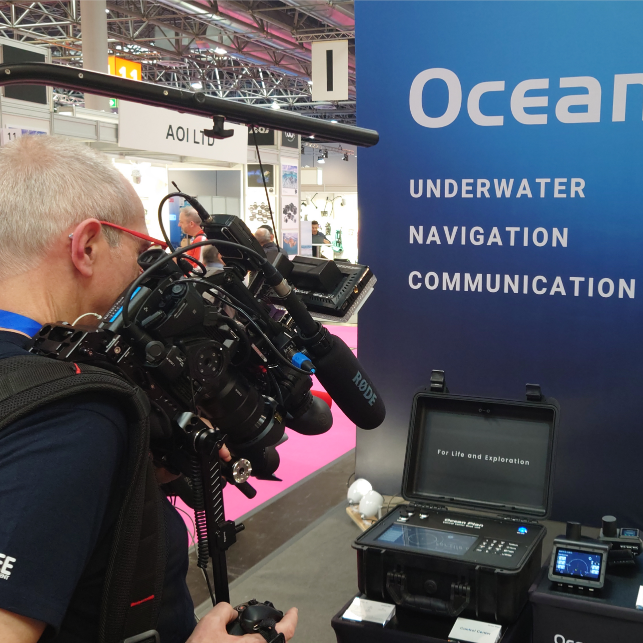 Ocean Plan attend in Boot Dusseldorf 2024 to present UW communication and Navigation System