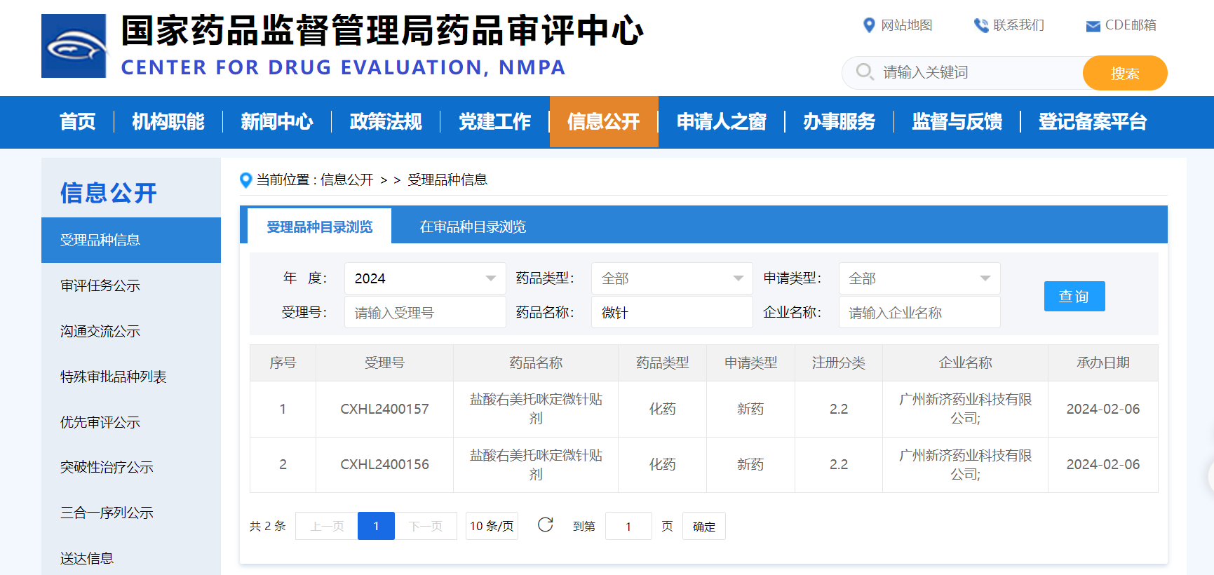 國內(nèi)首個！廣州新濟(jì)藥業(yè)申報微針貼片制劑創(chuàng)新藥IND獲CDE受理