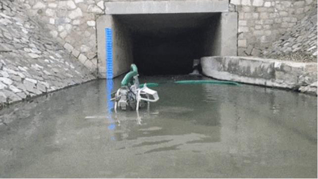 【案例分享】施罗德清淤机器人在北京零下12℃完成河道清淤