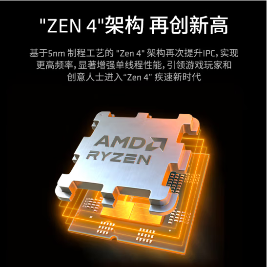 AMD锐龙R7-7800X3D盒包CPU